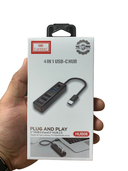4 IN 1 USB-C HUB-1*HUB 3.0-3*HUB 2.0
