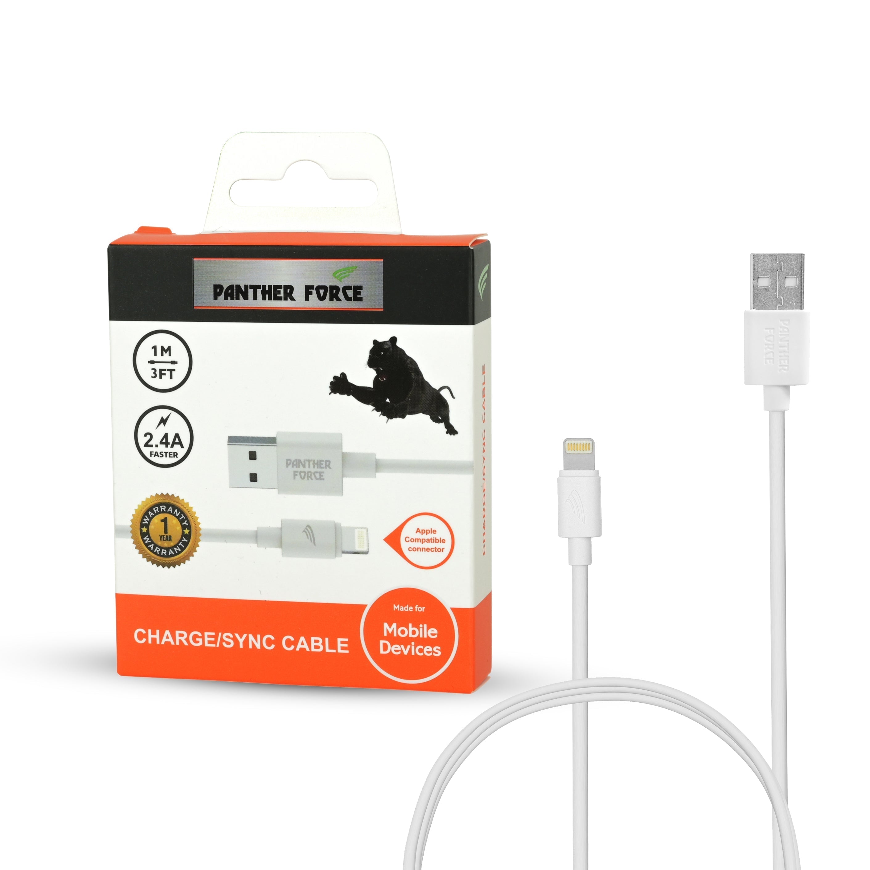 iPhone cable-2.4AMP 